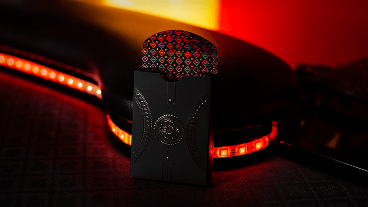 PlayingCardDecks.com-Grandmasters Black Widow Deluxe Playing Cards USPCC