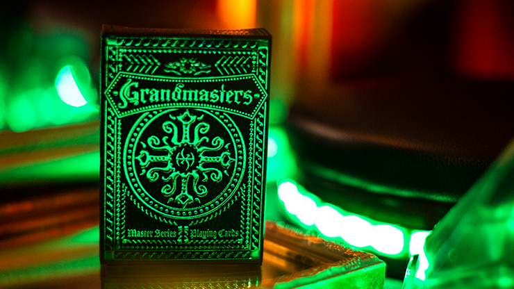 PlayingCardDecks.com-Grandmasters Emerald Princess Deluxe Playing Cards USPCC