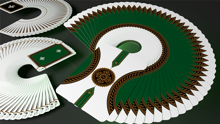 PlayingCardDecks.com-Grandmasters Emerald Princess Playing Cards USPCC