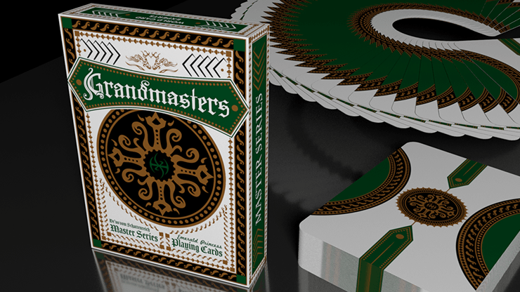 PlayingCardDecks.com-Grandmasters Emerald Princess Playing Cards USPCC