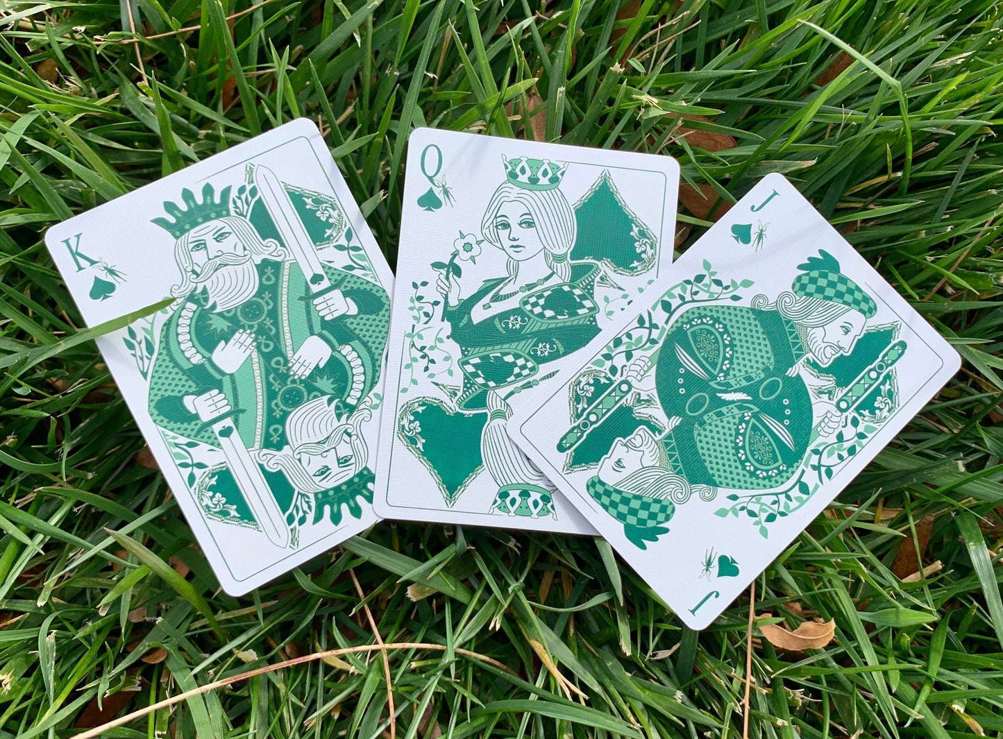 PlayingCardDecks.com-Grasshopper Gilded Bicycle Playing Cards