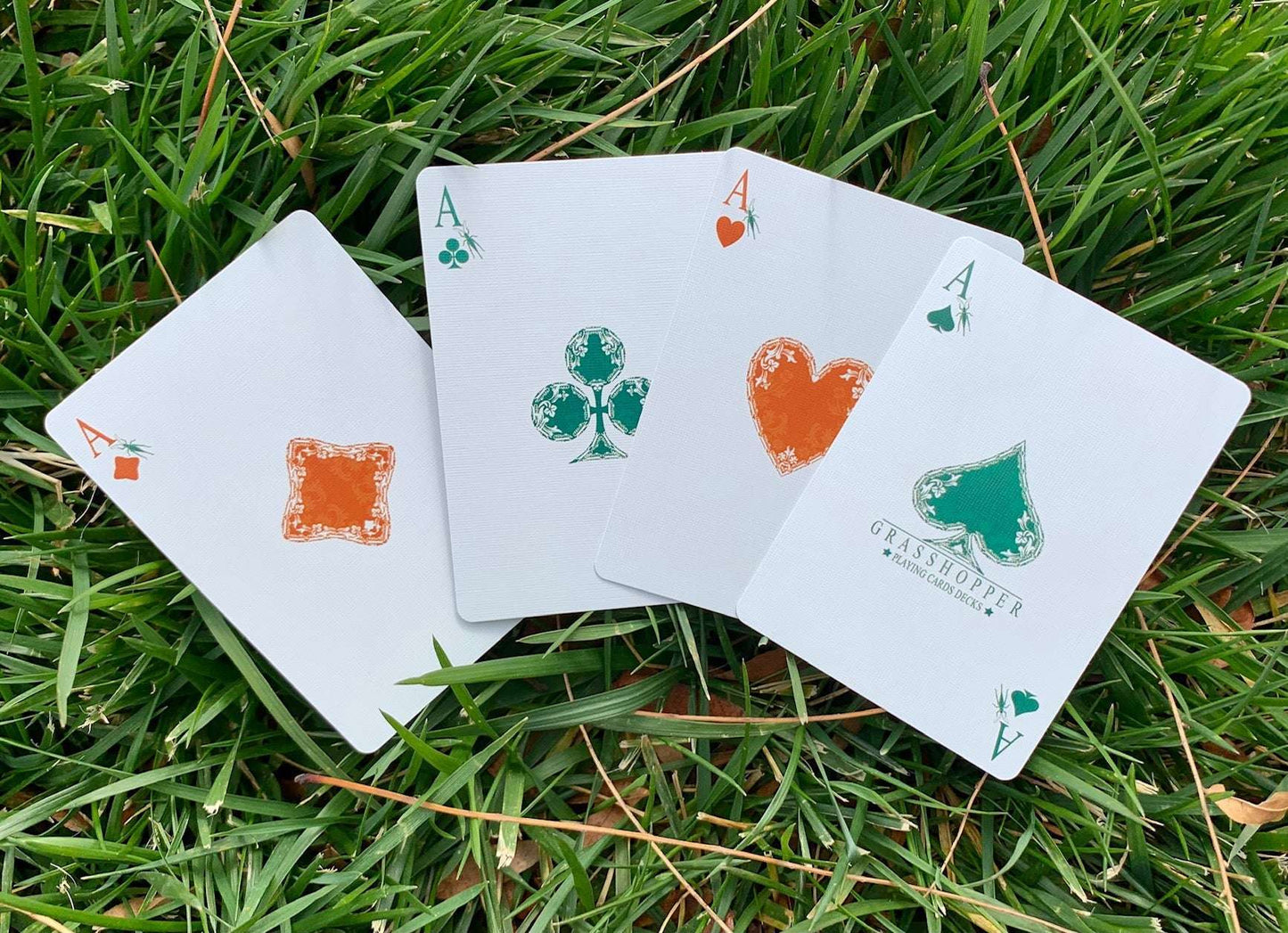 PlayingCardDecks.com-Grasshopper Gilded Bicycle Playing Cards