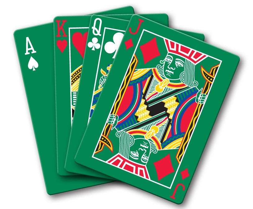 PlayingCardDecks.com-Green Deck v1 Cincinnati Printed Bicycle Playing Cards