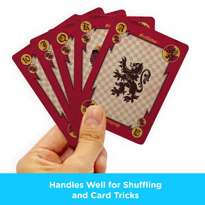 PlayingCardDecks.com-Harry Potter Crests Playing Cards Aquarius