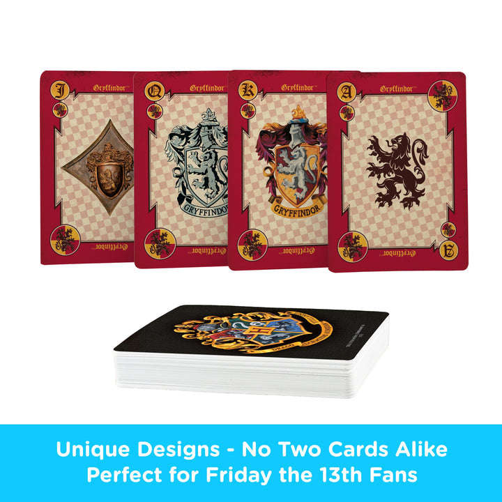 PlayingCardDecks.com-Harry Potter Crests Playing Cards Aquarius