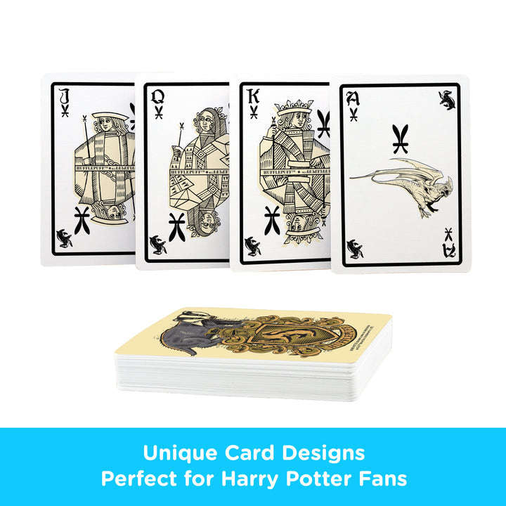 PlayingCardDecks.com-Harry Potter Hufflepuff Playing Cards Aquarius
