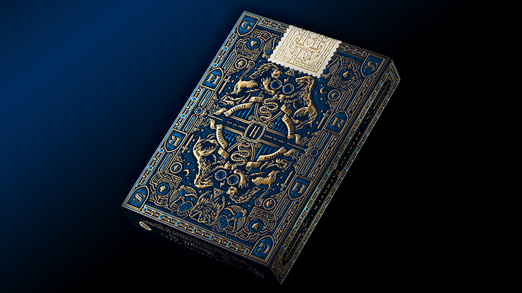 PlayingCardDecks.com-Harry Potter Ravenclaw Blue Playing Cards USPCC