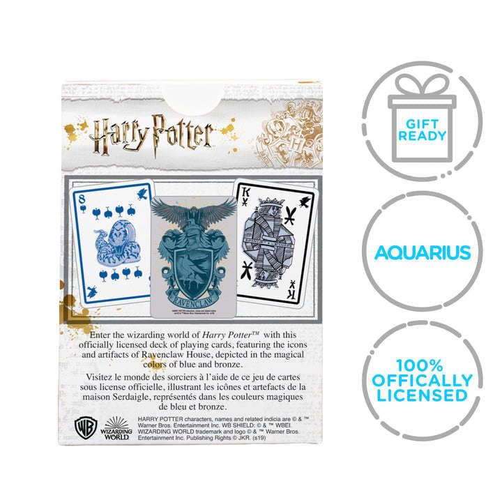 PlayingCardDecks.com-Harry Potter Ravenclaw Playing Cards Aquarius