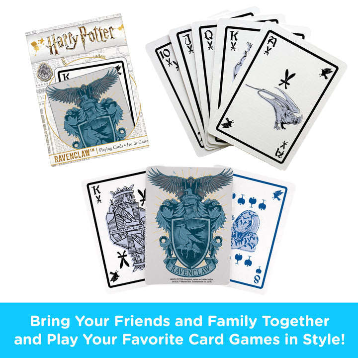 PlayingCardDecks.com-Harry Potter Ravenclaw Playing Cards Aquarius