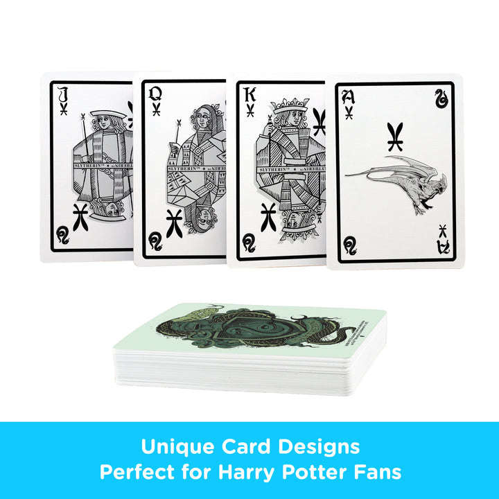 PlayingCardDecks.com-Harry Potter Slytherin Playing Cards Aquarius