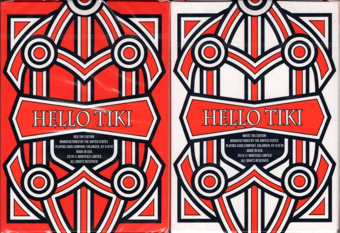 PlayingCardDecks.com-Hello Tiki v2 Playing Cards USPCC