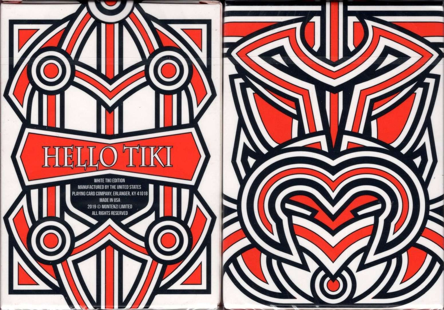 Hello Tiki v2 Playing Cards USPCC