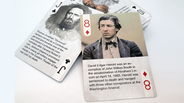 PlayingCardDecks.com-History of American Civil War Playing Cards WJPC