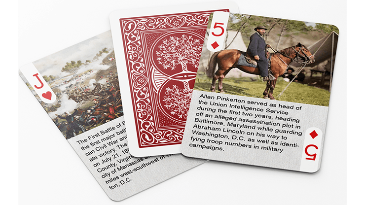 PlayingCardDecks.com-History of American Civil War Playing Cards WJPC