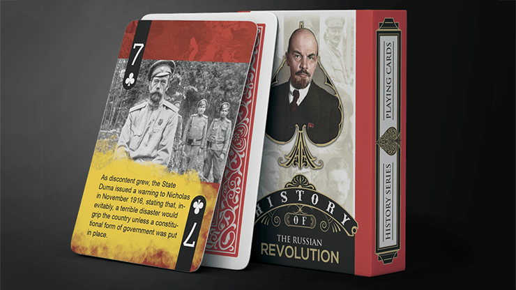 PlayingCardDecks.com-History Of Russian Revolution Playing Cards WJPC