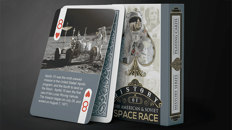 PlayingCardDecks.com-History of the American & Soviet Space Race Playing Cards WJPC