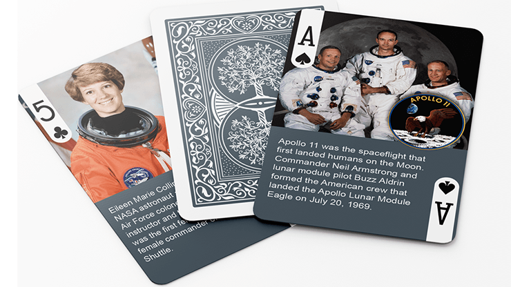 PlayingCardDecks.com-History of the American & Soviet Space Race Playing Cards WJPC