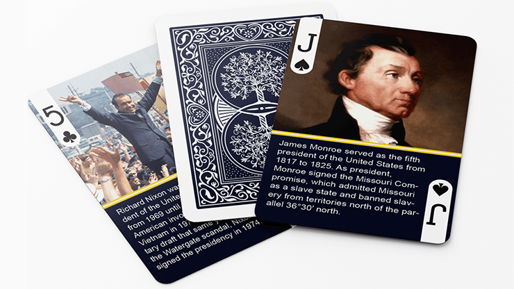 PlayingCardDecks.com-History Of United States Presidents Playing Cards WJPC