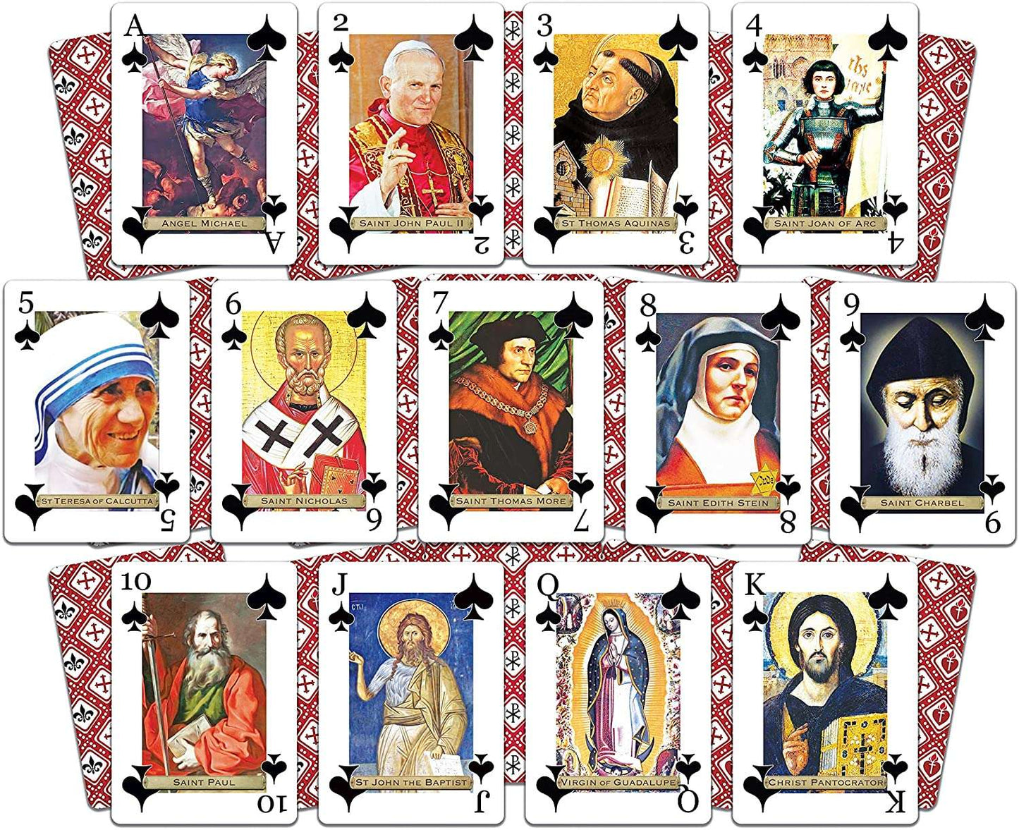 PlayingCardDecks.com-Holy Saints Playing Cards