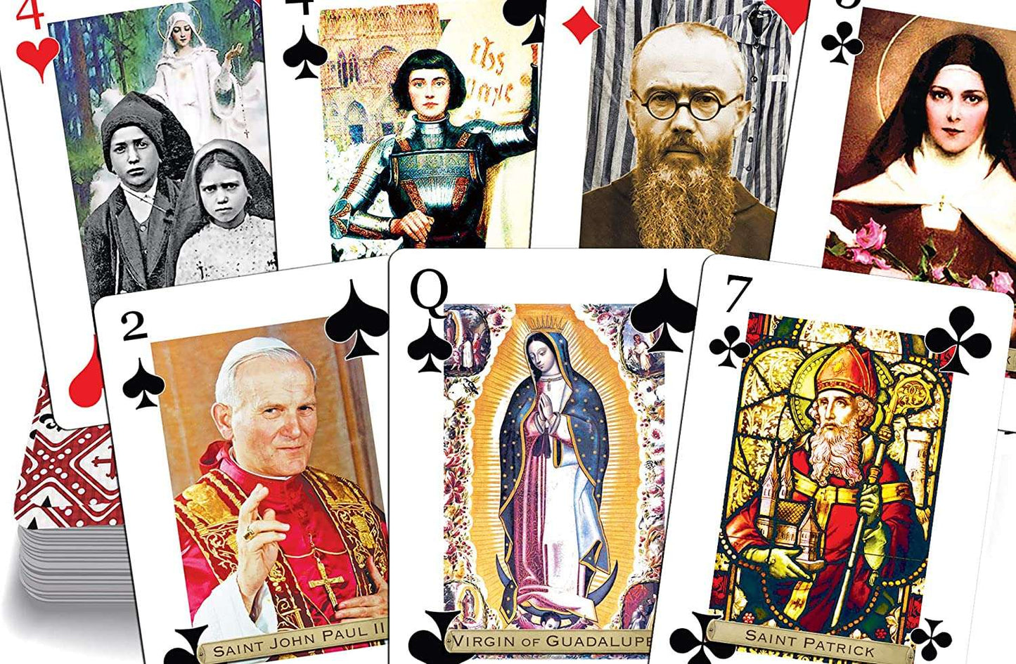 PlayingCardDecks.com-Holy Saints Playing Cards