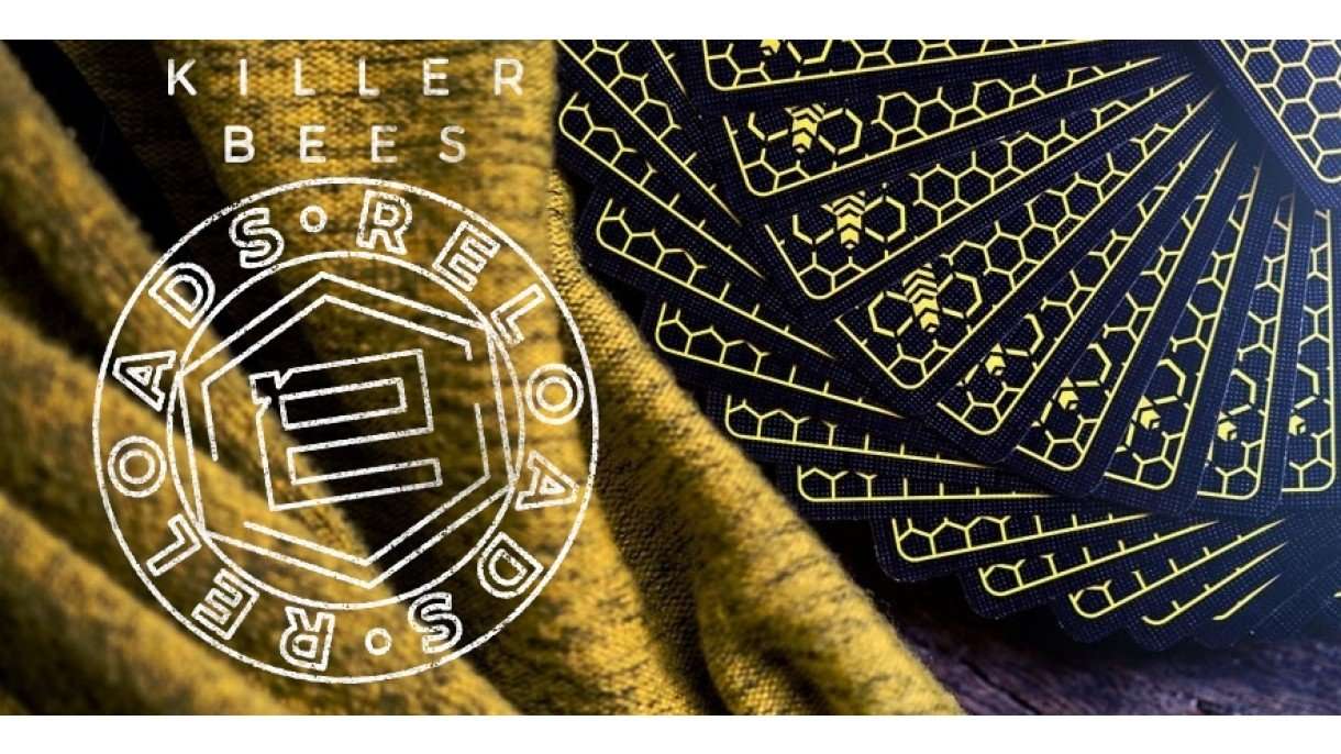 PlayingCardDecks.com-Killer Bee Reloads (No Box) Playing Cards Cartamundi