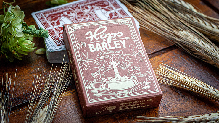PlayingCardDecks.com-Hops & Barley Deep Amber Ale Playing Cards Cartamundi