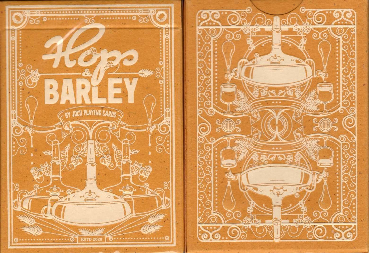 PlayingCardDecks.com-Hops & Barley Pale Gold Pilsner Playing Cards Cartamundi