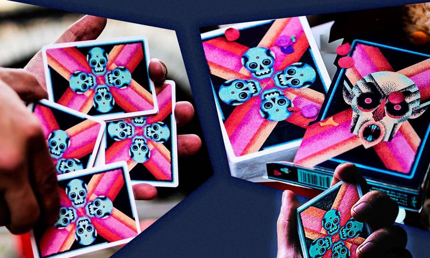 PlayingCardDecks.com-Little Deck of Horrors Playing Cards Cartamundi