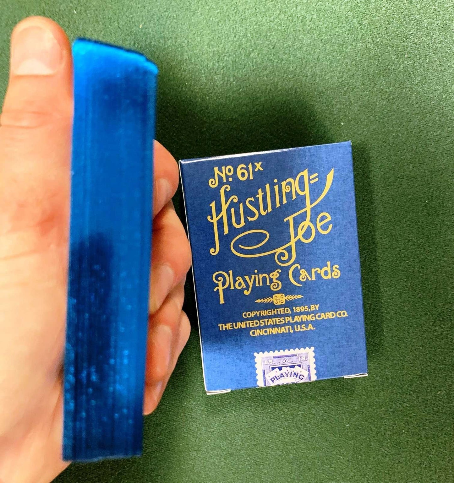 PlayingCardDecks.com-Hustling Joe Reproduction Gilded Playing Cards USPCC