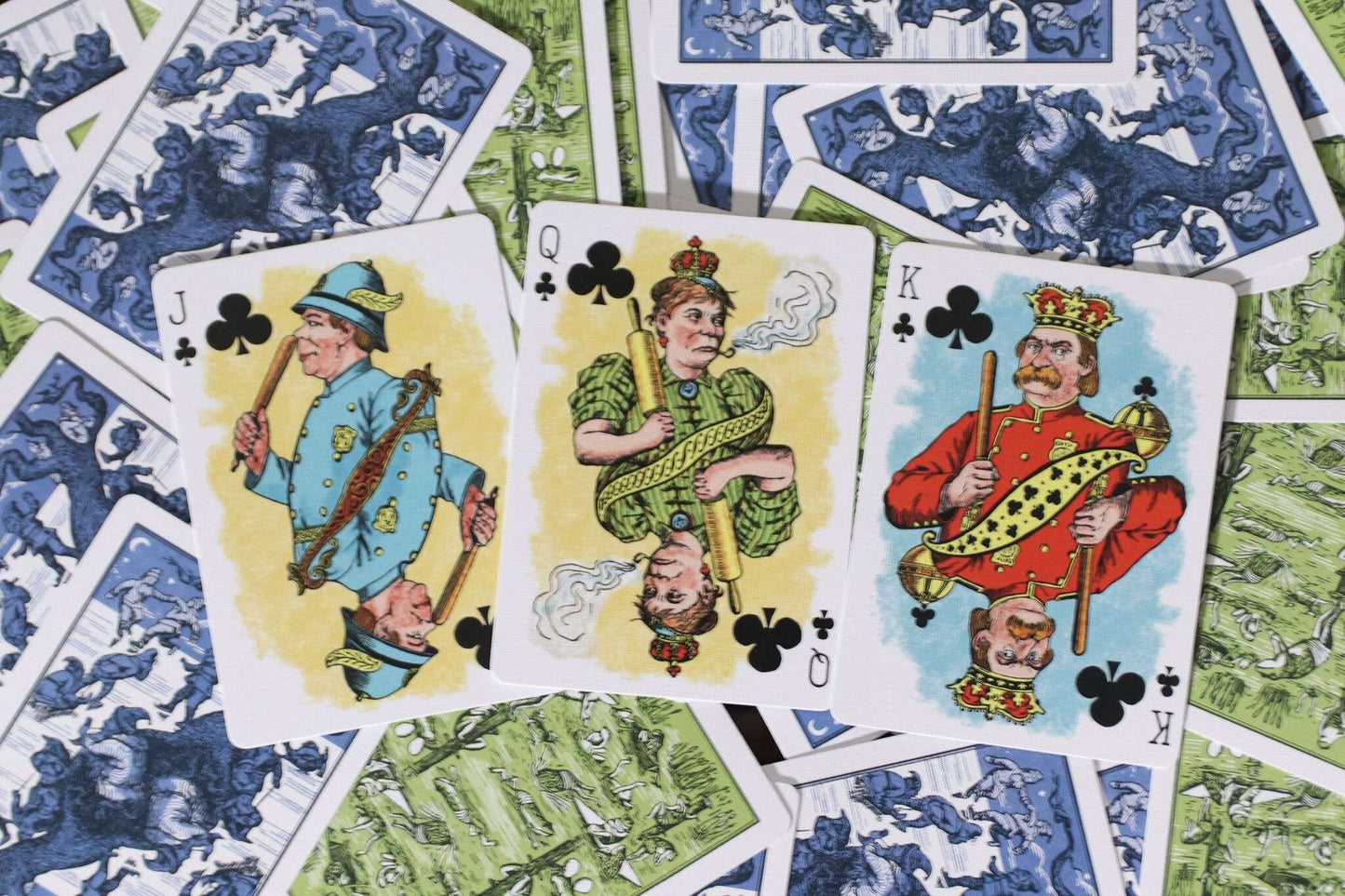 PlayingCardDecks.com-Hustling Joe Reproduction Gilded Playing Cards USPCC