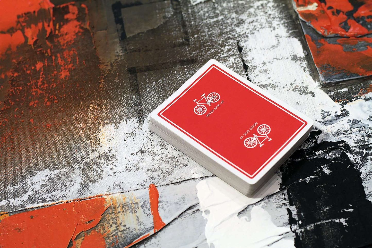 PlayingCardDecks.com-Inspire Red Marked Bicycle Playing Cards