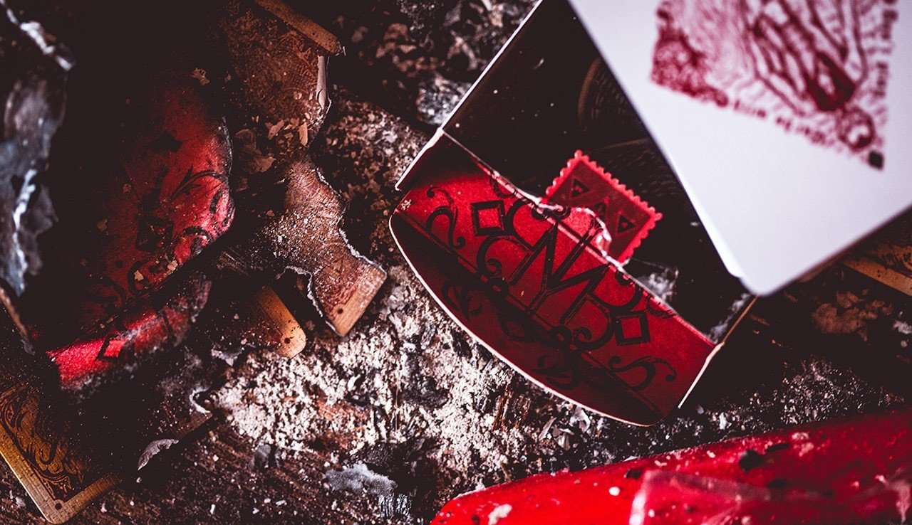 PlayingCardDecks.com-Hellions Red Playing Cards Cartamundi