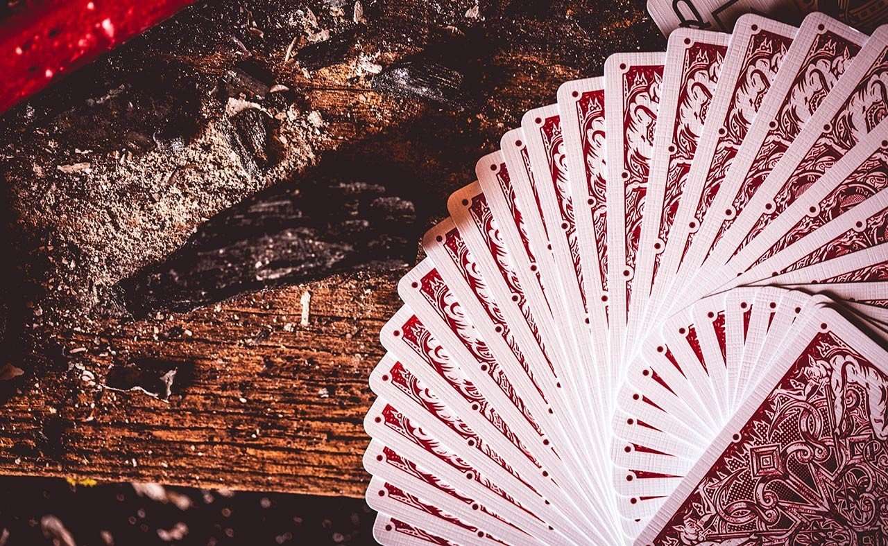 PlayingCardDecks.com-Hellions Red Playing Cards Cartamundi