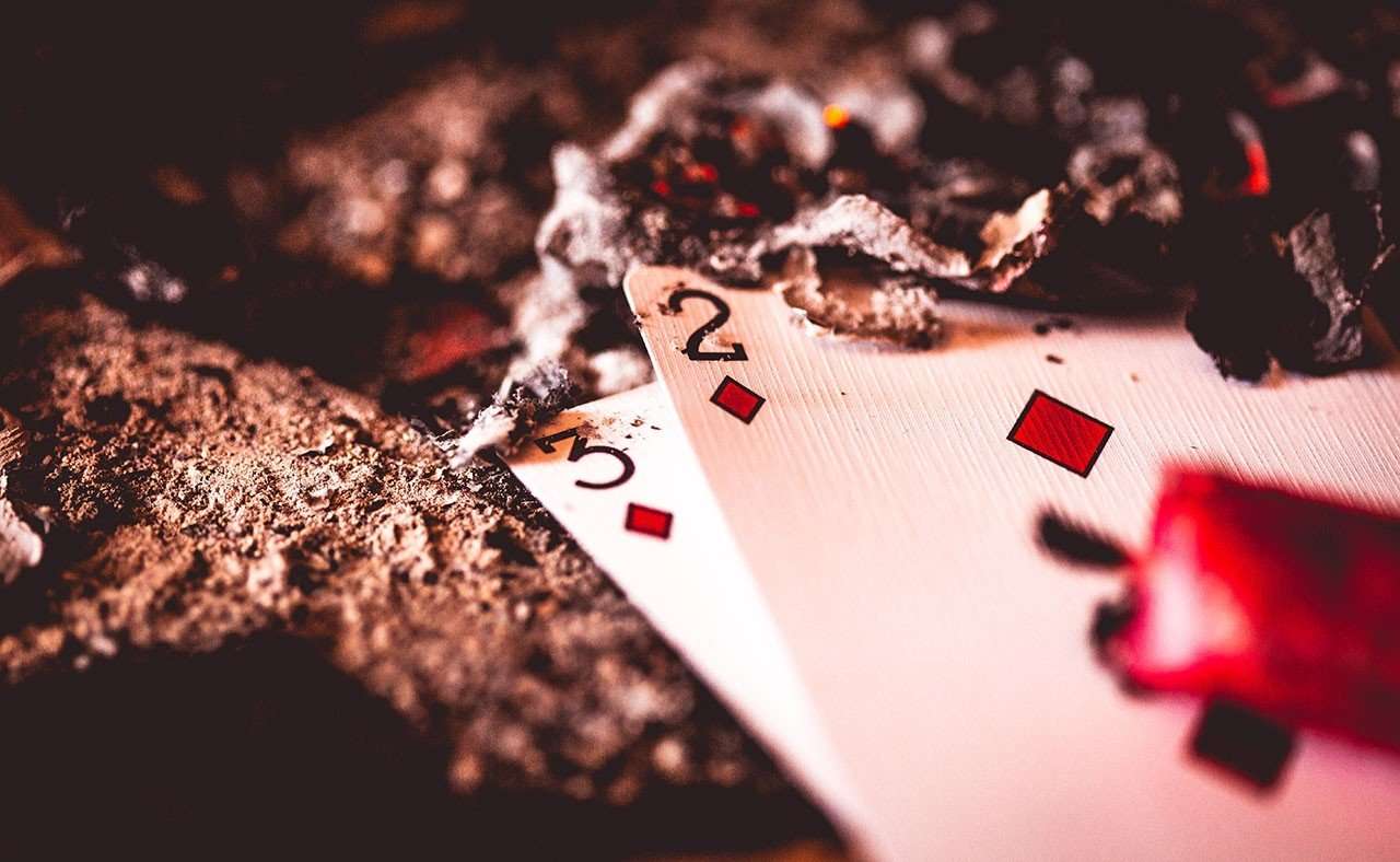 PlayingCardDecks.com-Hellions Red Playing Cards Cartamundi