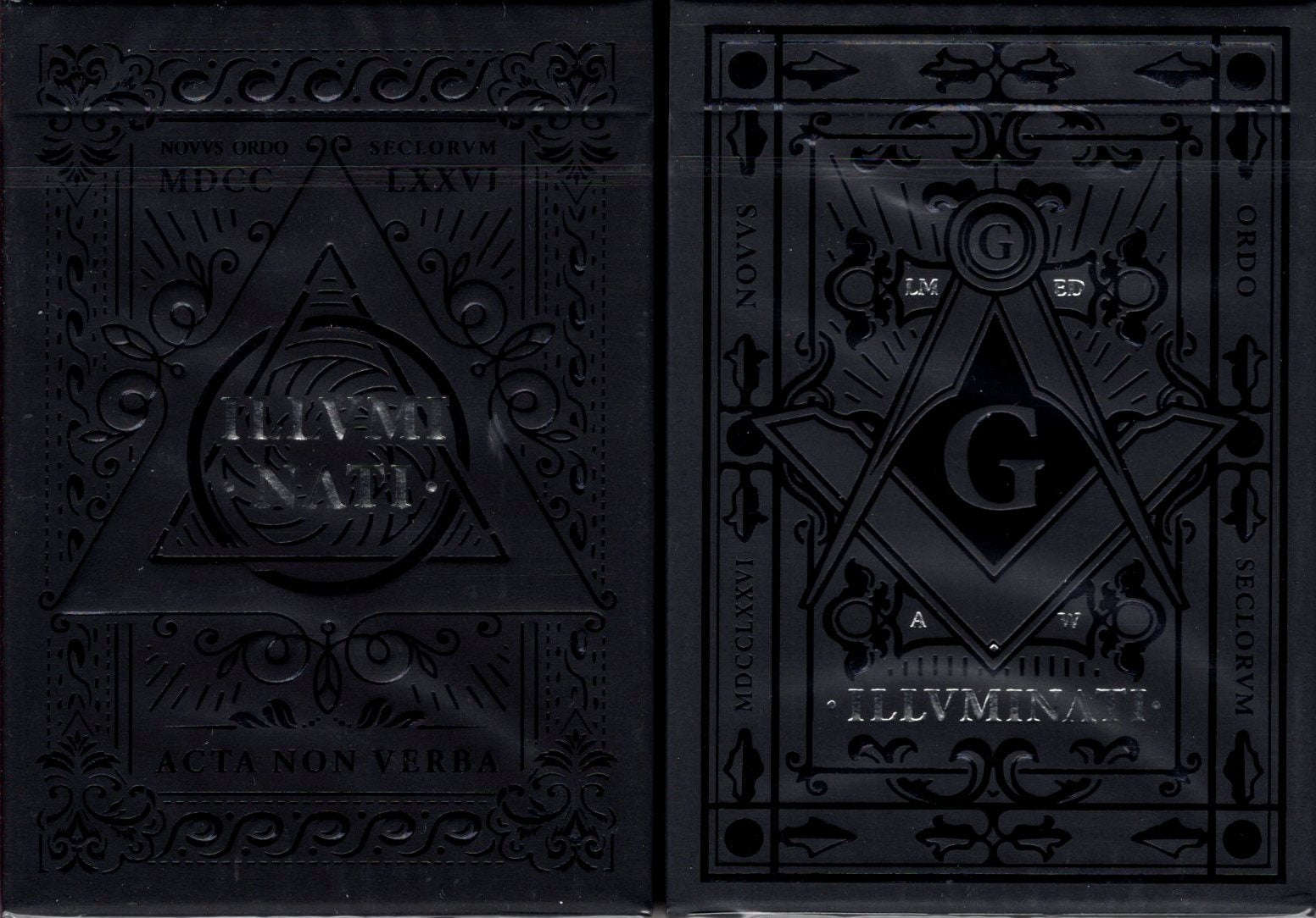 Illuminati Playing Cards 2 Deck Set NPCC