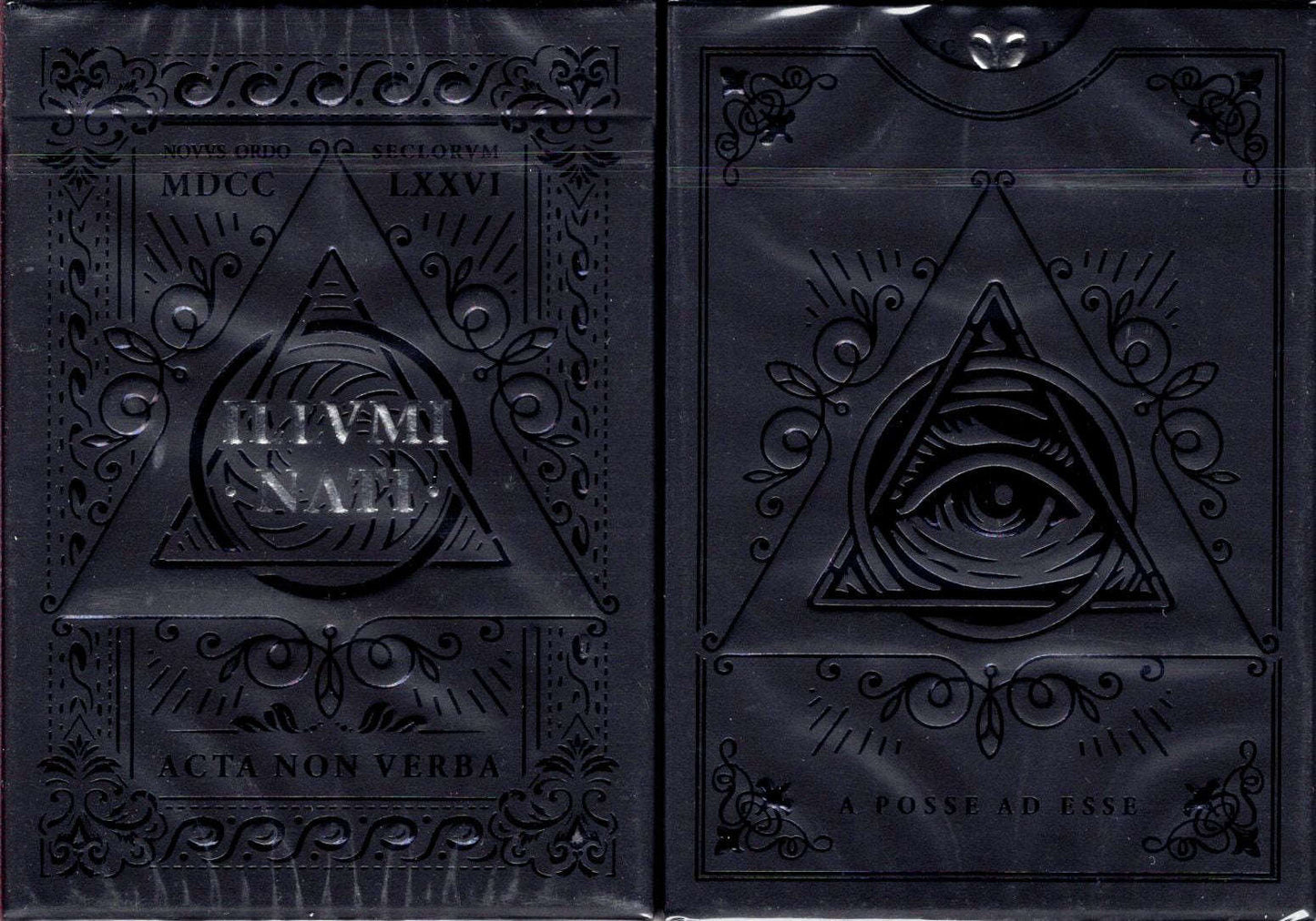 PlayingCardDecks.com-Illuminati Playing Cards 2 Deck Set NPCC