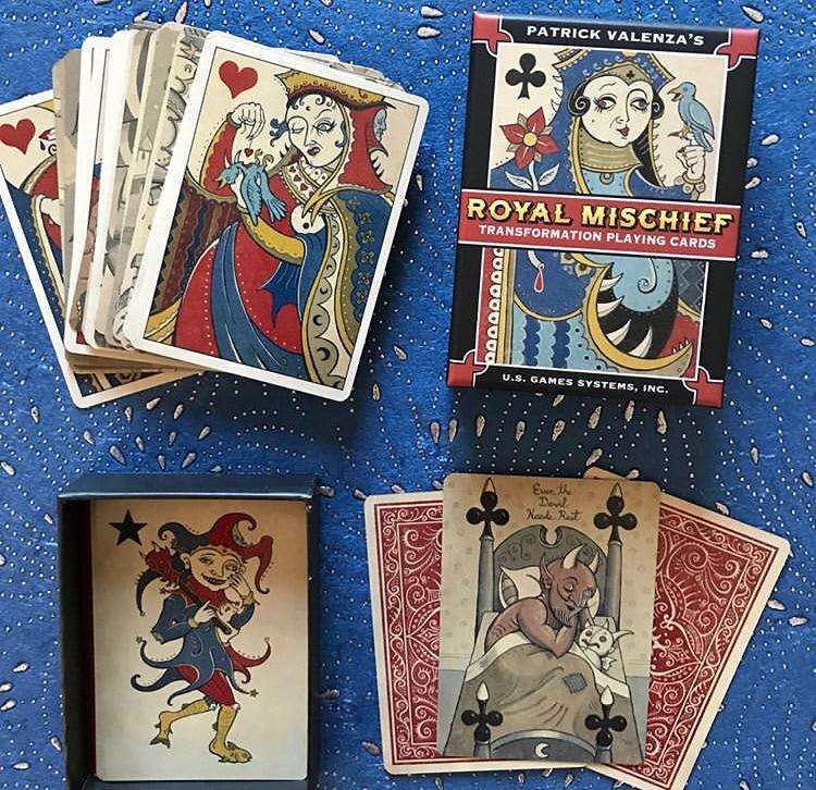 PlayingCardDecks.com-Royal Mischief Gilded Transformation Playing Cards USGS