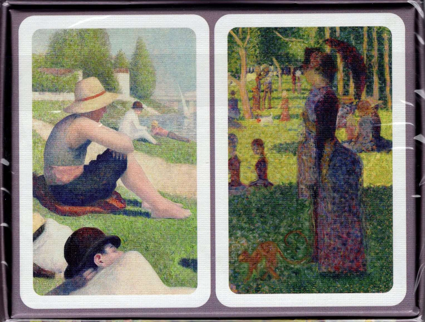PlayingCardDecks.com-Seurat 2 Deck Set Bridge Playing Cards Piatnik