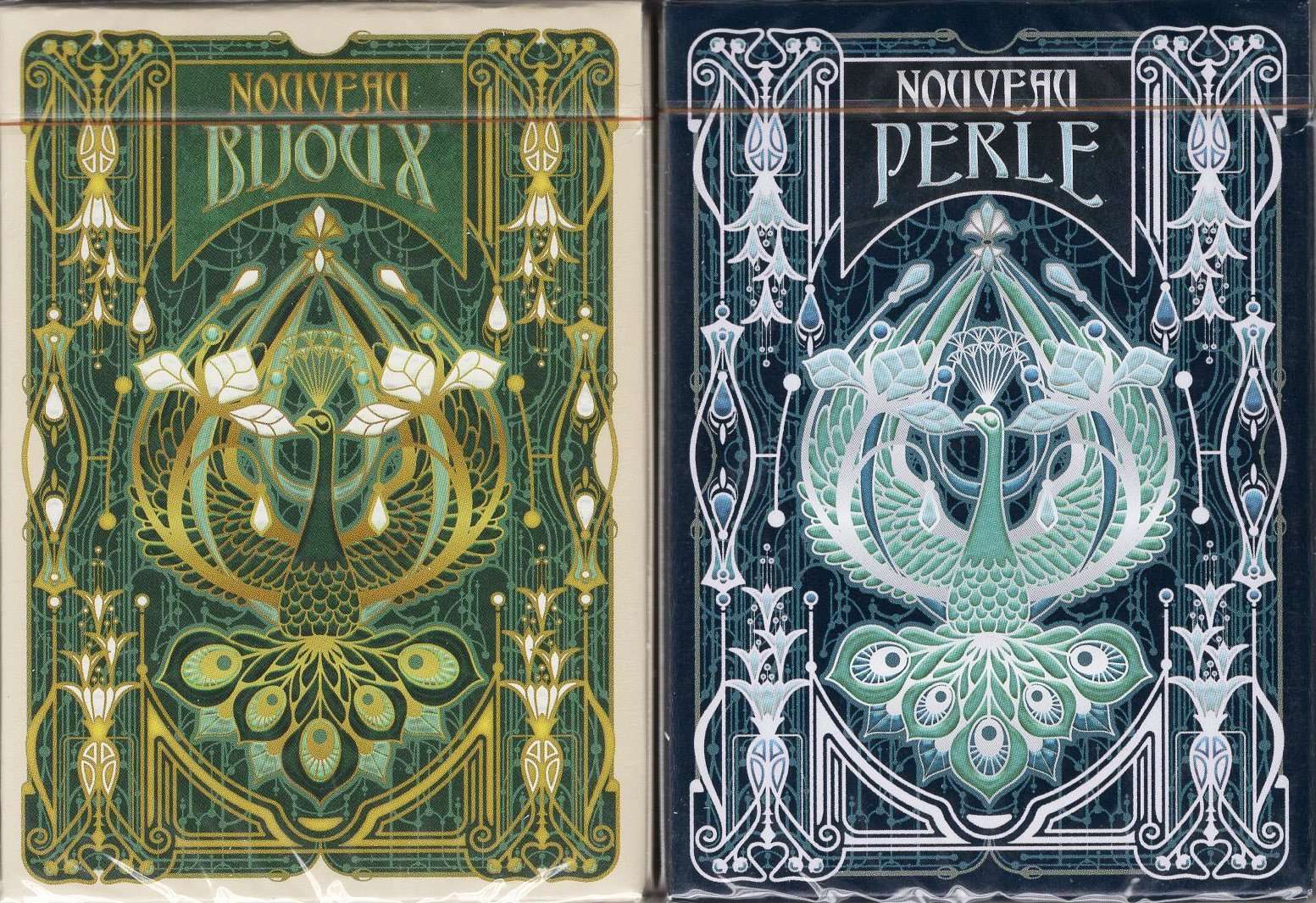 PlayingCardDecks.com-Nouveau Playing Cards EPCC: 2 Deck Set