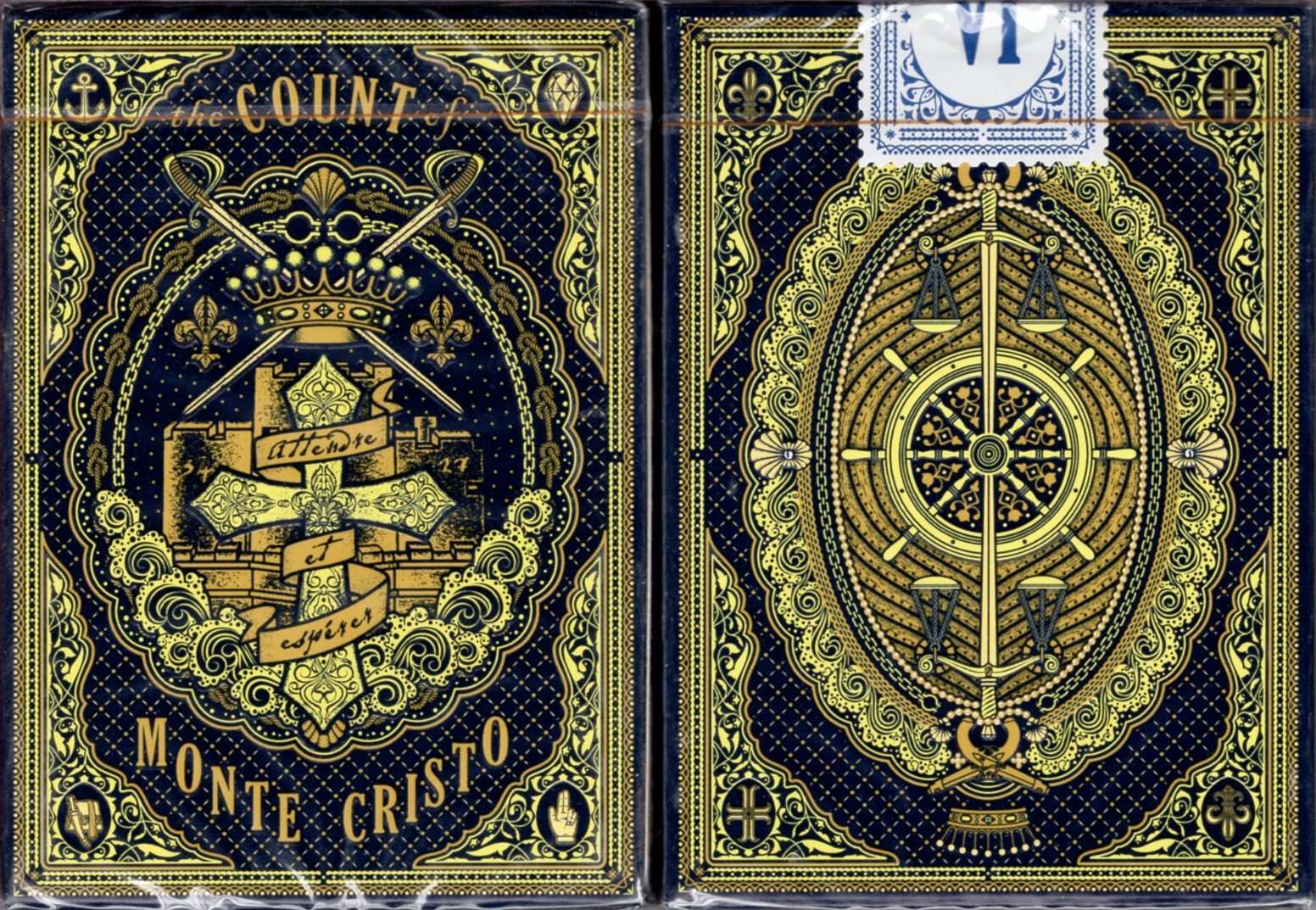 PlayingCardDecks.com-The Count of Monte Cristo Playing Cards EPCC