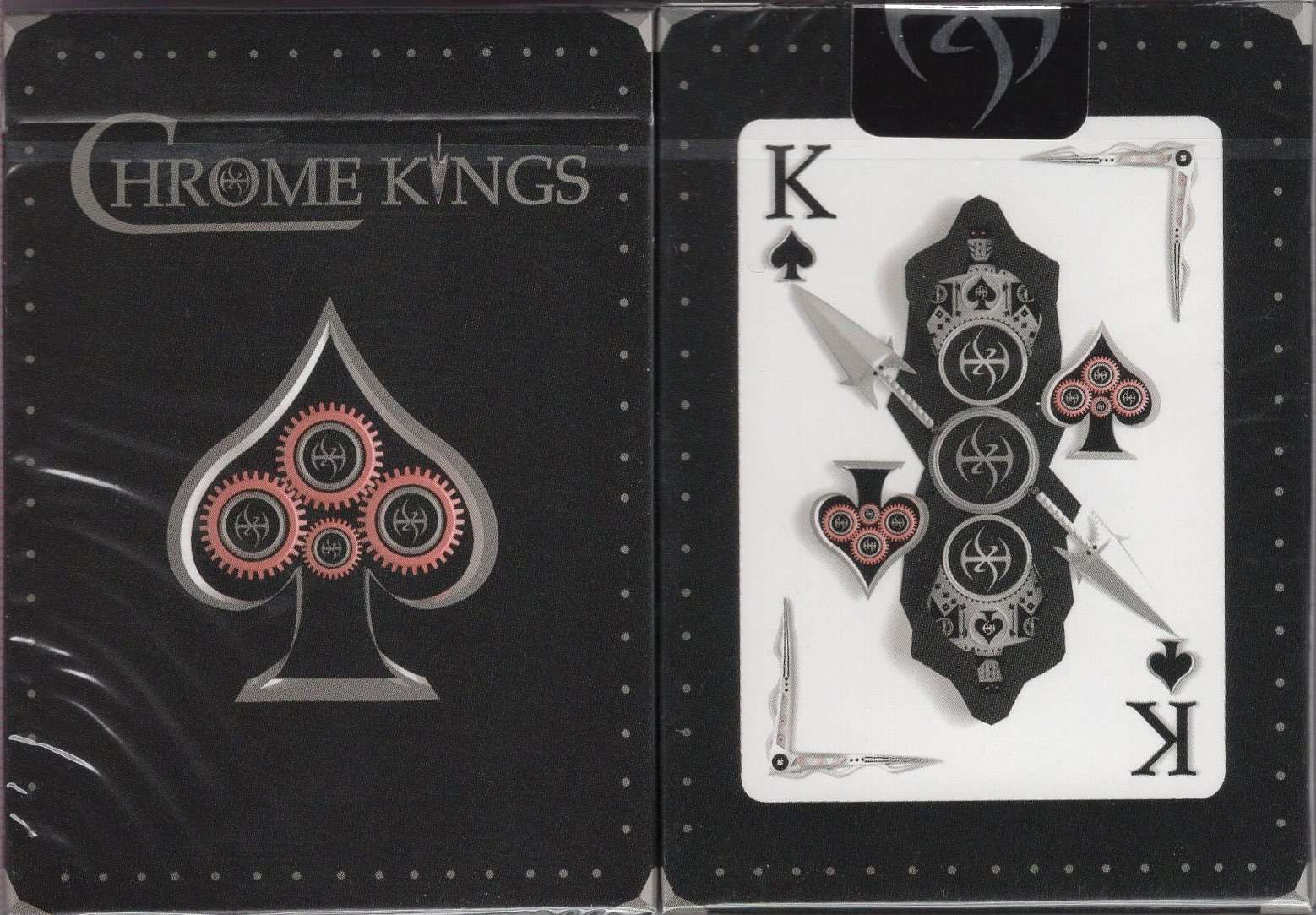 PlayingCardDecks.com-Chrome Kings Players Edition Playing Cards USPCC