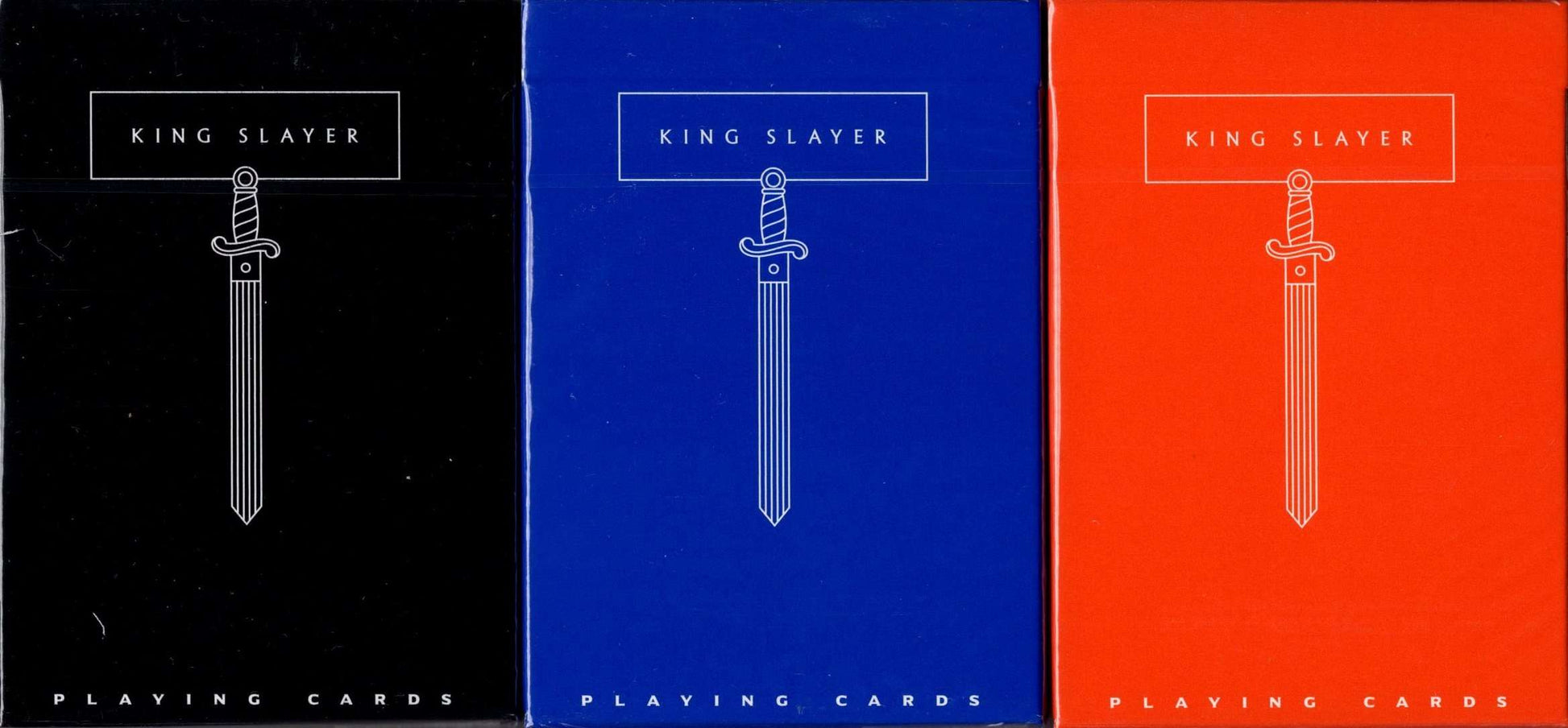 PlayingCardDecks.com-King Slayer Playing Cards Cartamundi