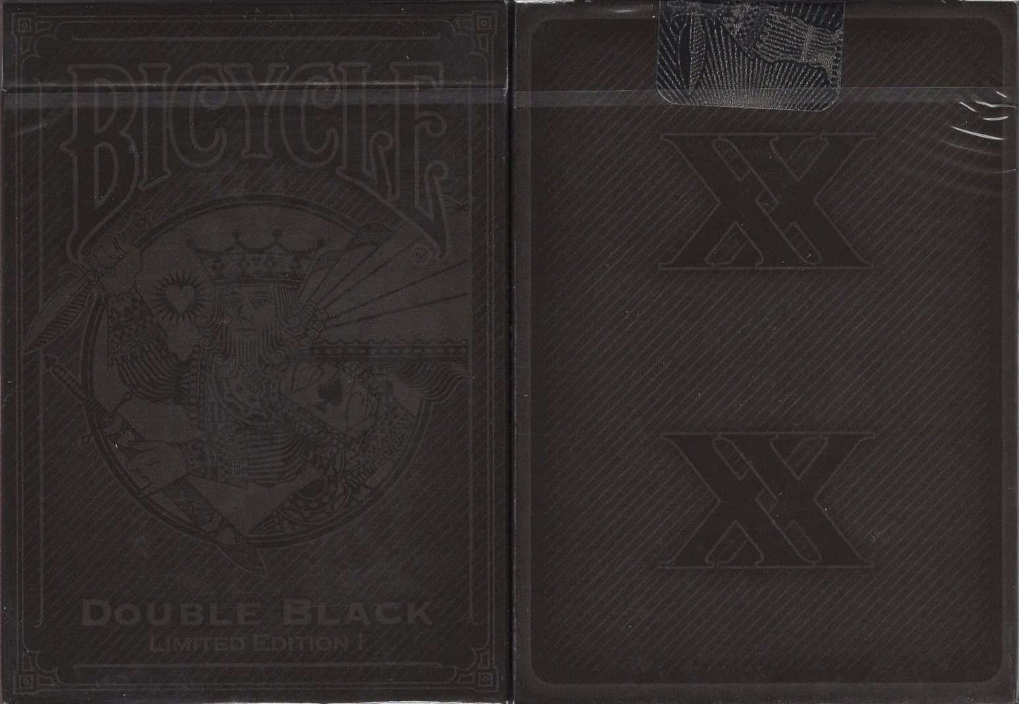 PlayingCardDecks.com-Double Black Bicycle Playing Cards