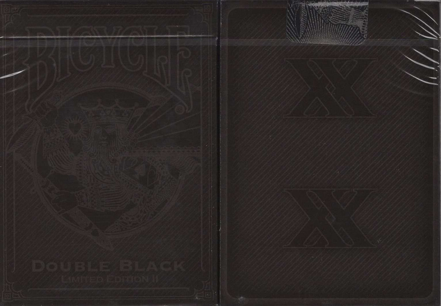 PlayingCardDecks.com-Double Black Bicycle Playing Cards