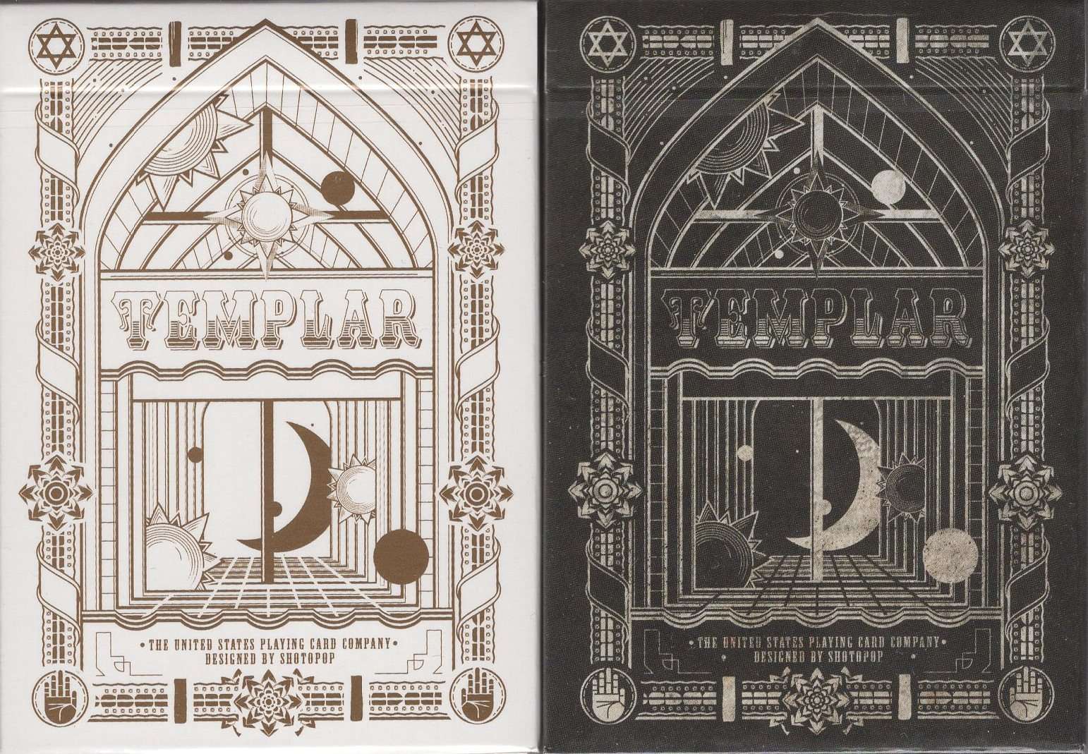 PlayingCardDecks.com-Templar Playing Cards USPCC: 2 Deck Set