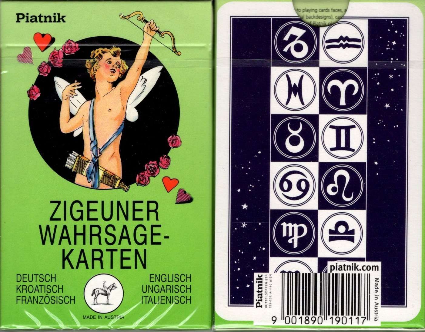 PlayingCardDecks.com-Gypsy Fortune Telling Cards Piatnik