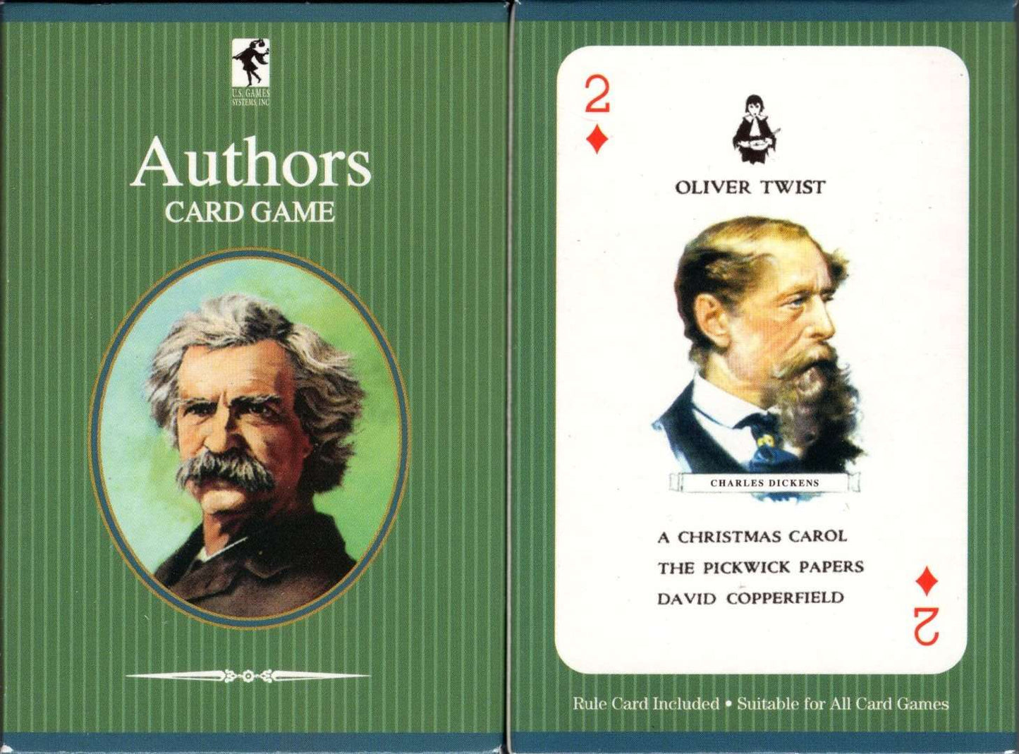 PlayingCardDecks.com-Authors Playing Cards USGS