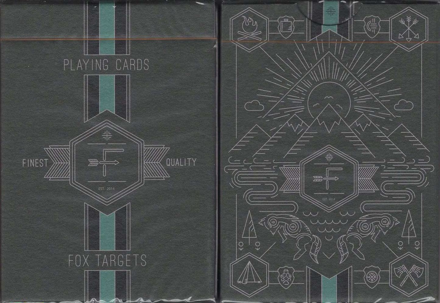 PlayingCardDecks.com-Fox Targets Playing Cards EPCC