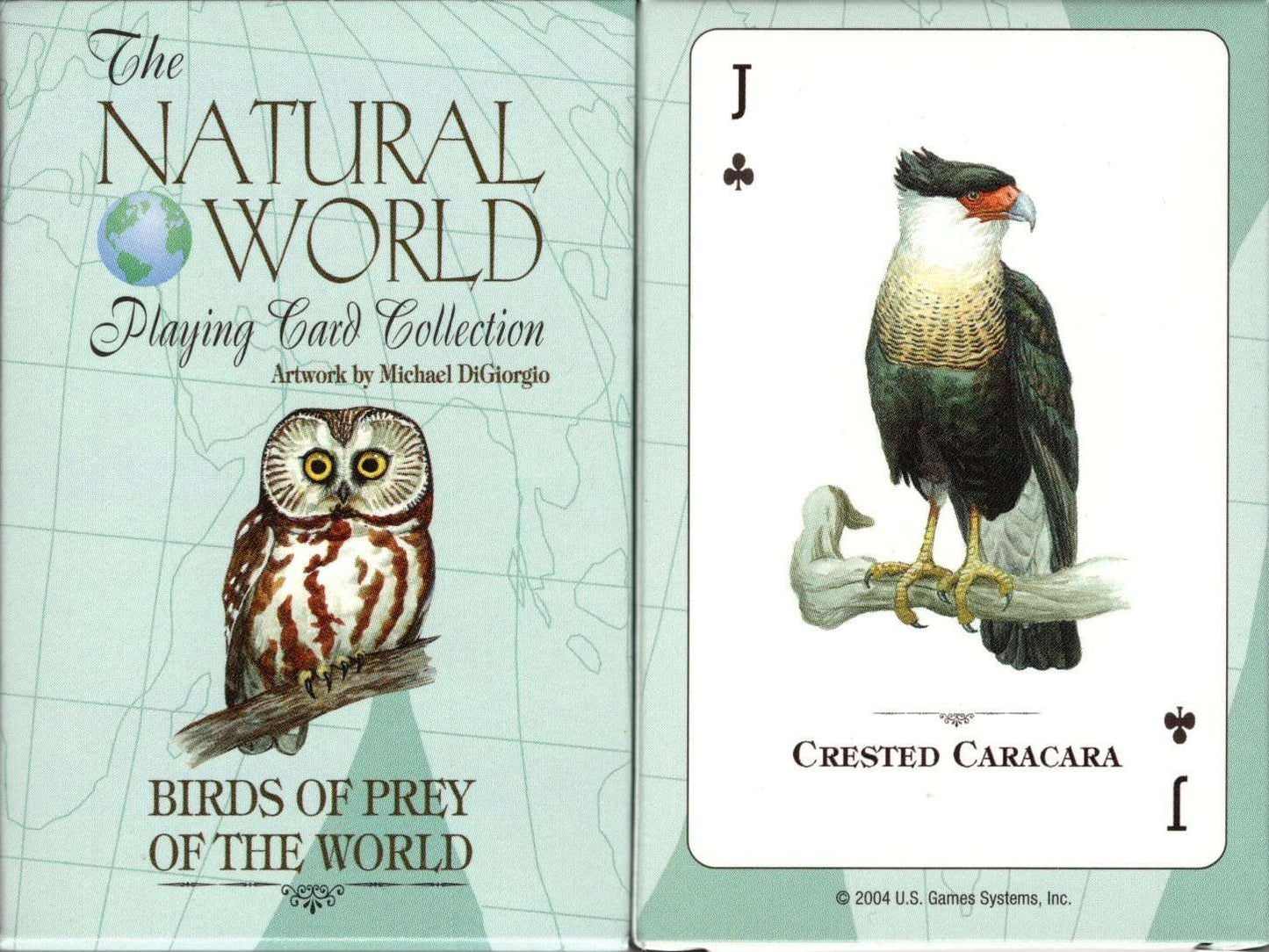 PlayingCardDecks.com-Birds of Prey of the Natural World Playing Cards USGS