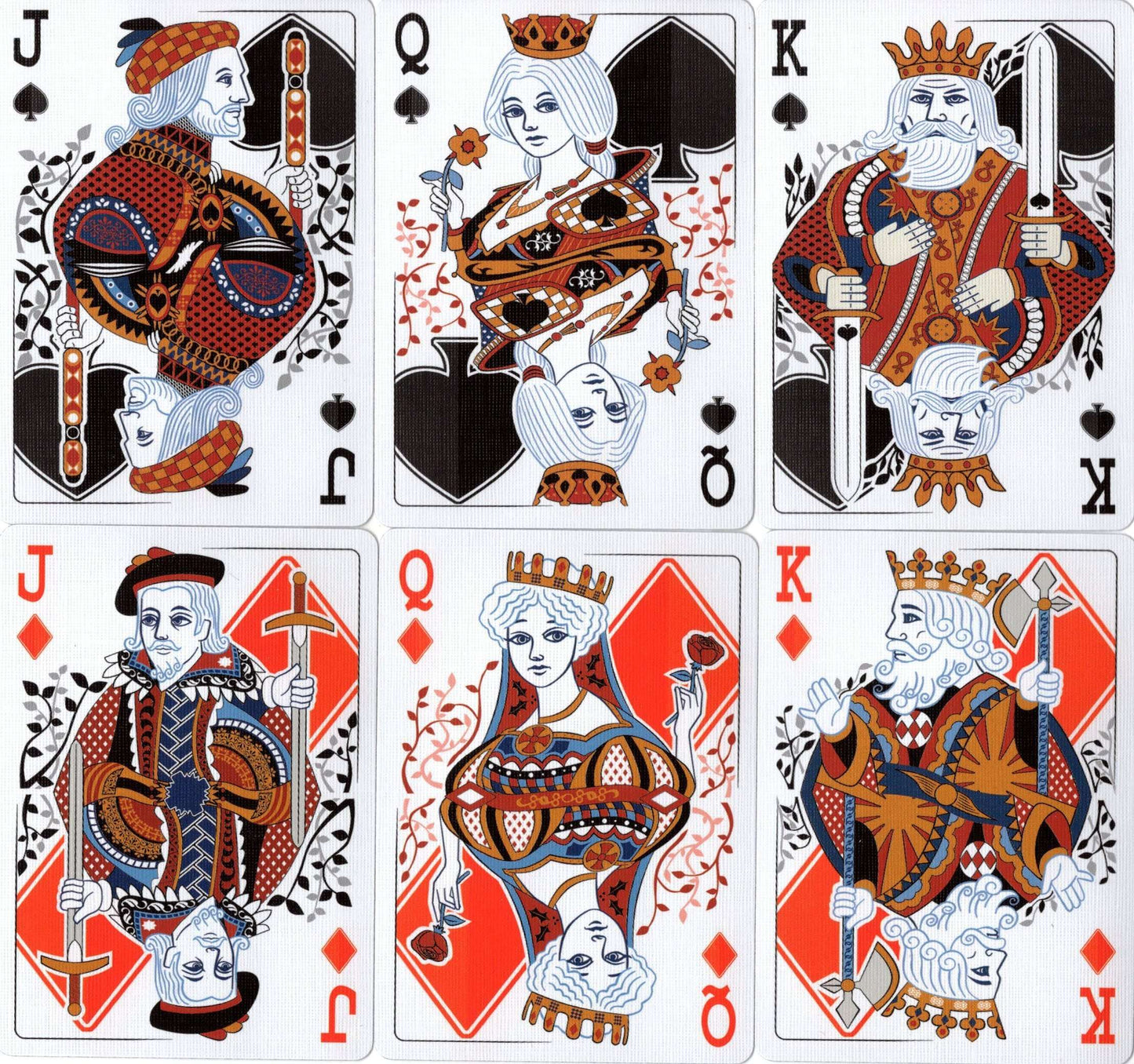 PlayingCardDecks.com-The Guard Slate Playing Cards USPCC